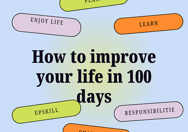 How to improve your life in 100 days